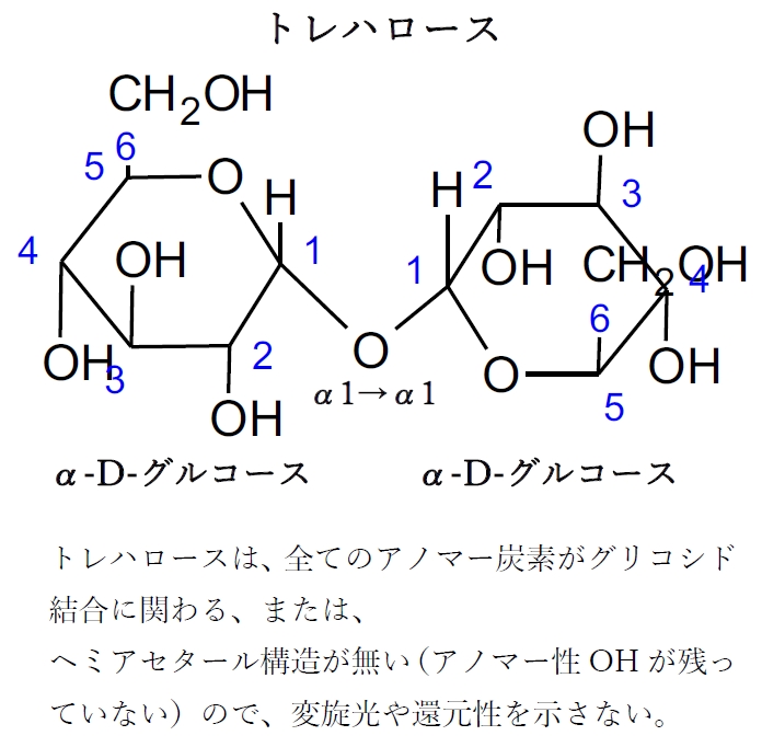 糖の還元性 示す理由,示す糖の構造と見分け方 ヘミアセタール